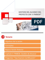 Gestion Del Alcance Cap V PMBOK 6ta