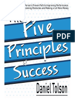 The Five Principles of Success by Daniel Tolson PDF