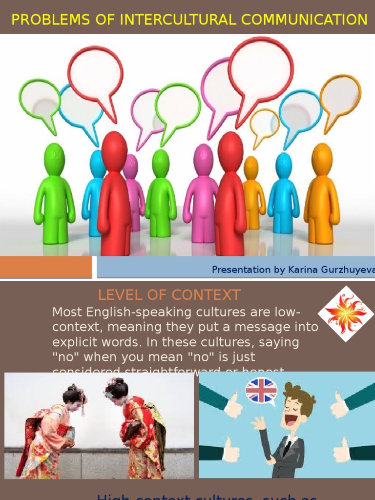 Problems of Intercultural Communication | PDF