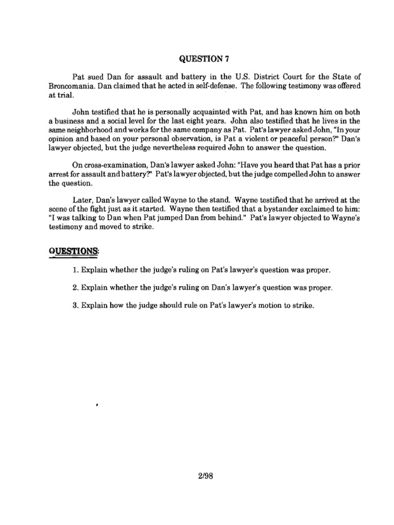 Evidence PDF PDF Hearsay Federal Rules Of Evidence