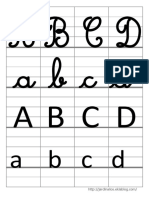 Affichage Alphabet 4 Écritures PDF