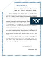 CARTA DE MOTIVAÇÃO Procultura Kamissa PDF