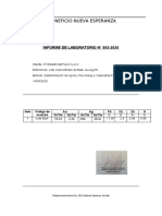 Informe Laboratorio 2 - Concentrado BULK-ZINC - 13.03.2020