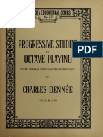 Dennée, Charles Progressive Studies in Octave Playing, Op.37 PDF