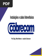 Instalações e cabos fotovoltaicos