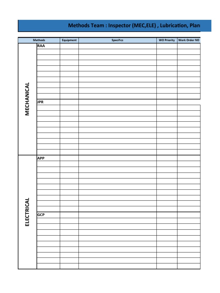 Methods Team Daily Logsheet Overview | PDF