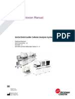 Beckman Host Transmission Manual UniCel DXH Coulter Cellular Analysis Systems