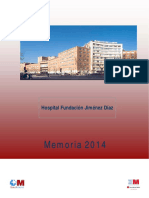 Memoria 2014 Fundacion Jimenez Diaz - OK PDF