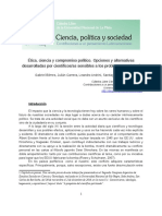 Etica, Ciencia y Compromiso Politico - Bilmes Et Alii PDF