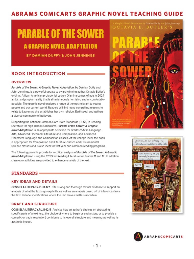 Parable Of The Sower Octavia Butler Pdf