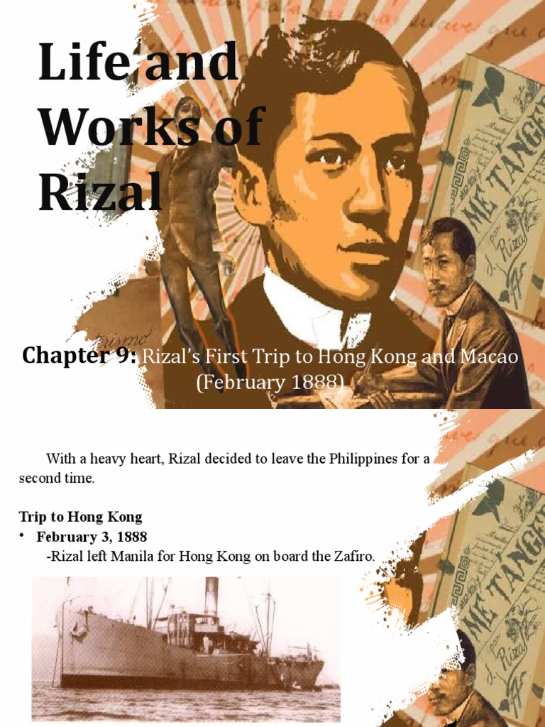 Rizal's 1888 Journey to Hong Kong | PDF | Social Science | History