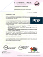 Comunicado 014 a PPFF