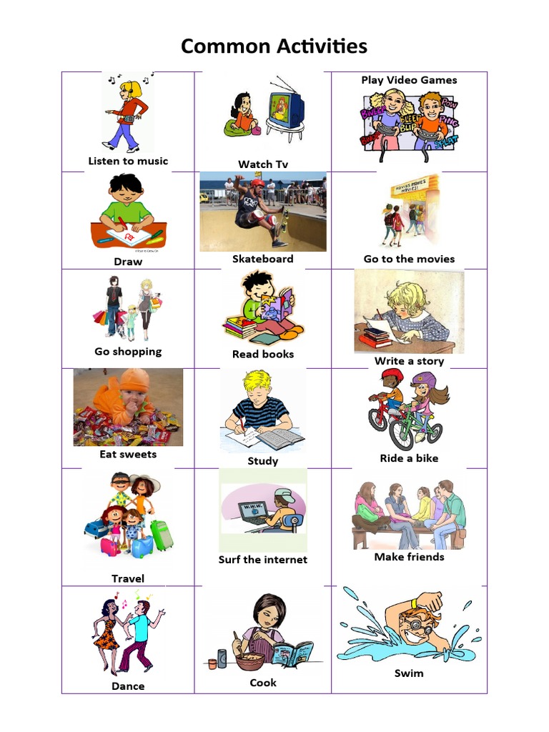 20 Fun Activities to Enjoy | PDF