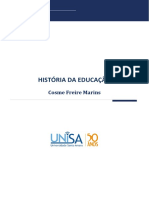 História da Educação no Brasil desde a Antiguidade até a atualidade