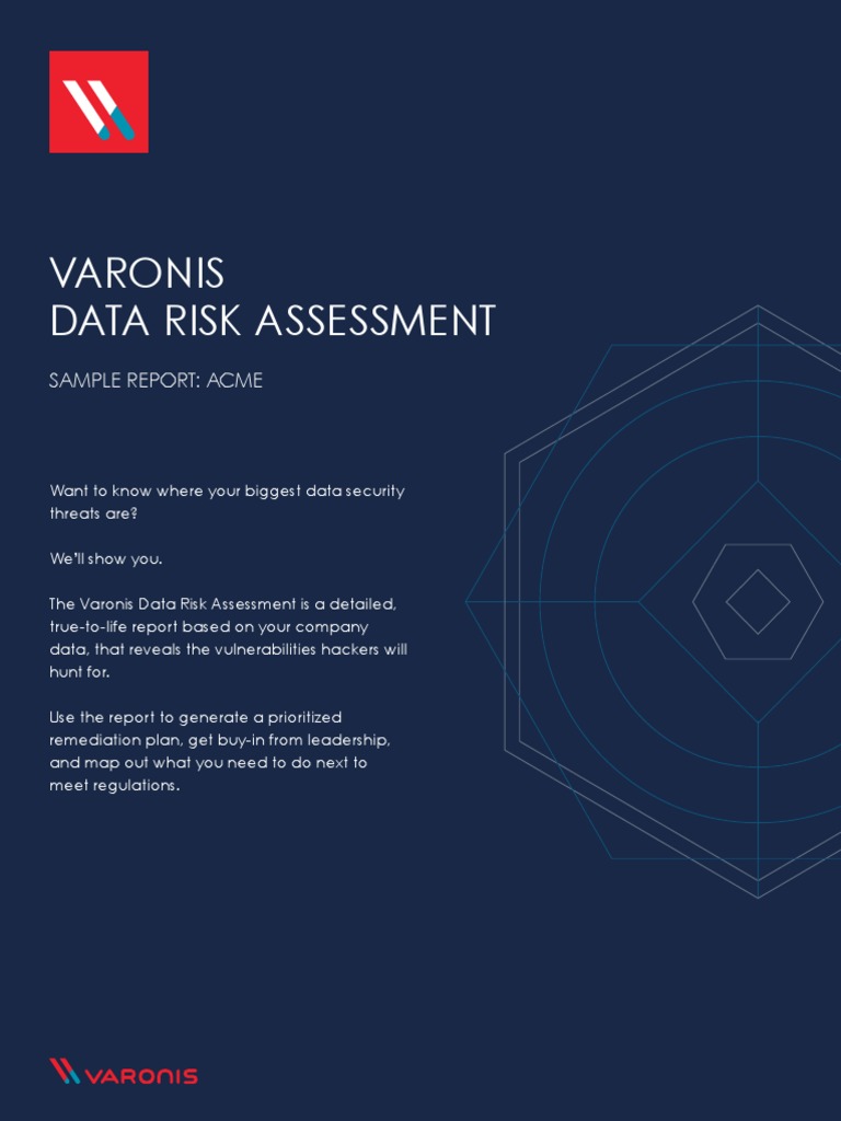 Varonis Data Risk Assessment: Sample Report: Acme | PDF | Payment Card ...
