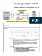 Ultima Version Del Formato de Informe Semanal 21 de Abri de 2020