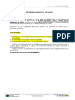 1 Solicitação Material de Limpeza-Quantitativo-Saude