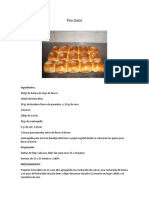 124578 - Pan con azucar dulce