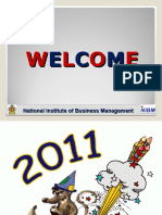 National Institute of Business Management Welcome