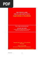 Dictionnaire Francais Espagnol | PDF