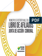 Modelo Tapa Principal Libro Afiliados Junta PDF