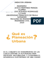 PLANEACION URBANA POWER POINT ALFREDO ACEVEDO