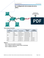 9.2.3.7 Lab - Configuring Port Address Translation (PAT)