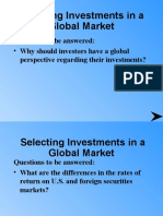 Global Investment Opportunities and Strategies