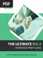 The Ultimate Big 4 Interview Prep Guide Preview