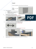 Checkstand Sneeze Guard Install Guide: RE: Photo 1, Page 2