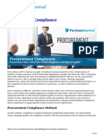 Procurement Compliance