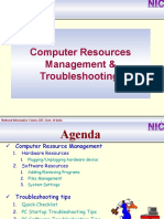 Computer Resourse Management & Trouble Shootting - New