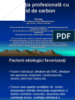 C5 Intoxicaţia Profesională Cu Oxid de Carbon