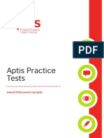 APTIS Practice Tests Book