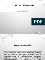 Brand Relationship