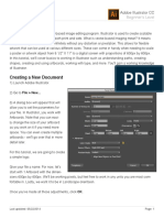 Beginner's Level: Adobe Illustrator CC