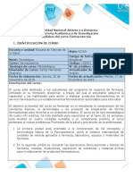 Syllabus Curso Farmacotecnia