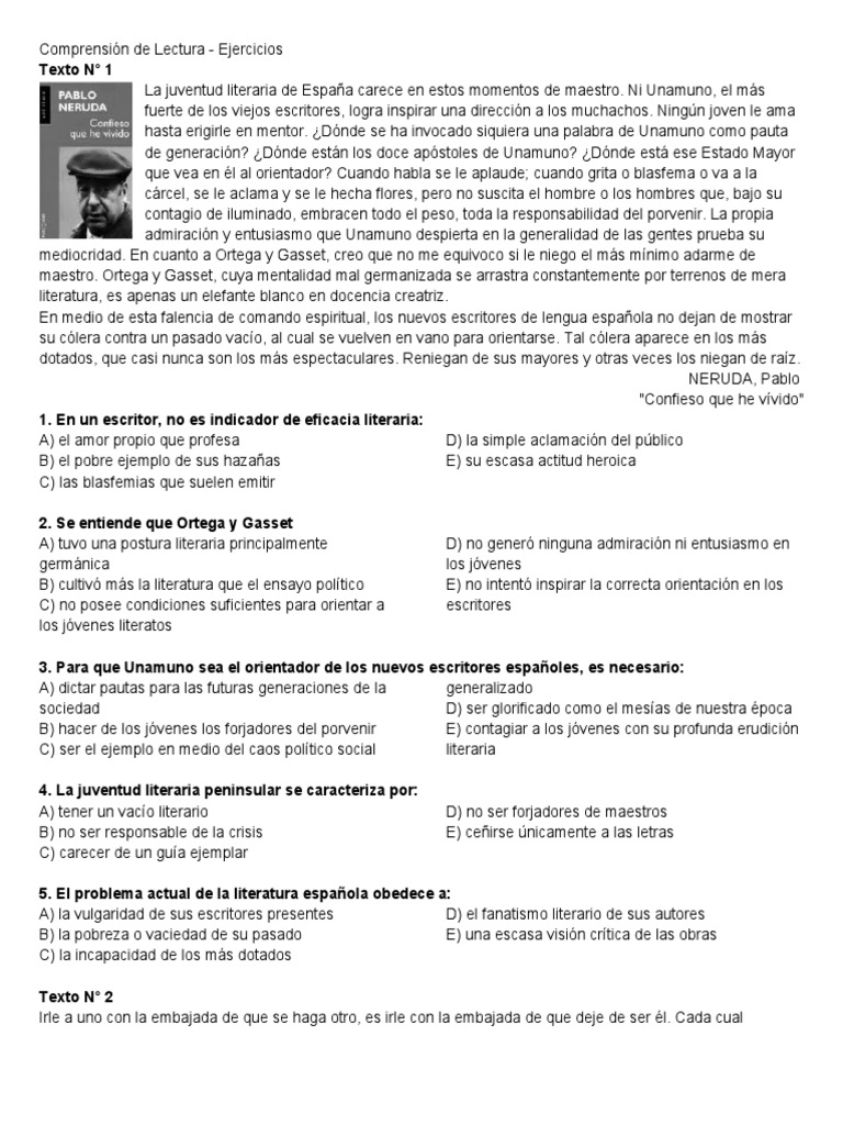 Comprension De Lectura Feminismo Estudios De Genero