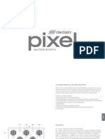 Dedalo Pixel Guitar Synth Pedal Operator Manual