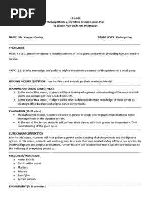 5e lesson plan