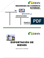 Régimen de Exportación