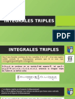 Integrales Triples