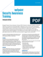 Managed Proofpoint Security Awareness Training: Enterprise Edition