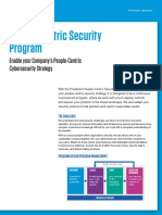 People-Centric Security Program: Enable Your Company's People-Centric Cybersecurity Strategy