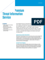 Proofpoint Premium Threat Information Service: Key Benefits