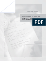 Márcia Costa Bonamin. Fundamentos Do Texto em LÍNGUA INGLESA I - PDF Download Grátis