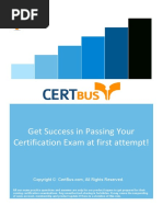 Get Success in Passing Your Certification Exam at First Attempt!