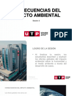 Sesión 8 UTP FOTMATO - Consecuencias Del Impacto Ambiental y Calentamiento Global Nuevo