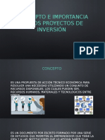 CONCEPTO E IMPORTANCIA DE LOS PROYECTOS de inversión.pptx