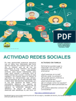 Actividad Redes Sociales 5° A 4° Medio 2020